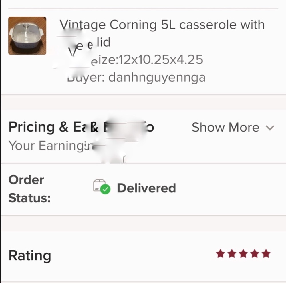 Vintage Corning just white 5L casserole with Pyrex lid - Picture 16 of 16